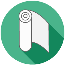 icon, acid free paper