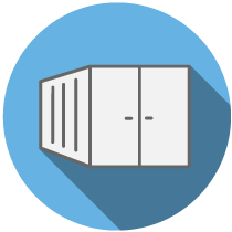 icon, commercial storage